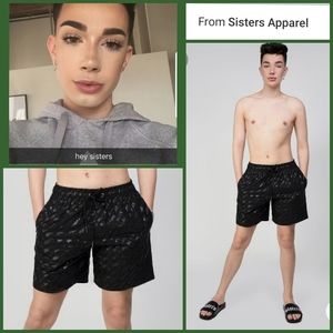 james charles biker shorts
